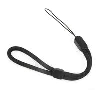 Sangle de sécurité 20 x 5 cm pour caméra de casque, matériau en nylon, parfait pour sécuriser les lumières LED et l'équipement d'équitation (noir)