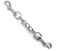 Sangle de sécurité Anti-Fugue pour Collier de Chien avec Clip de sécurité en Acier Inoxydable - 20,3 cm