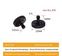 Sangle de sécurité initiée avec trou de lanière,vis en métal,anneau de levage 3/8,accessoires pour appareil photo numérique de sport,1/4 - Type 1pc #C