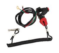 Sangle de sécurité longe 1 pc cordon moteur longe coupe-circuit interrupteur de sécurité longe 12 V CO pour moteur ATV bateau