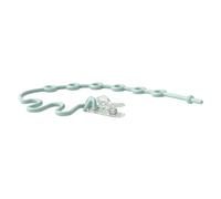 Sangle De Sécurité Pour Jouet En Silicone - Attache-tétine Réglable De 20 À 40 Cm Et Laisse De Dentition | Attache Universelle Pour Chaises Hautes, Berceaux, Poussettes Et Sièges D'auto | Ceinture De