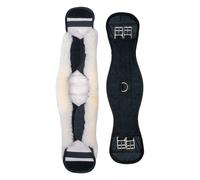 Sangle de selle courte en peau d’agneau Waldhausen Noir 80 cm