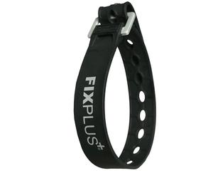 Sangle de serrage en caoutchouc Fixplus Nano Slim Fit (x2) Noir