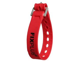 Sangle de serrage en caoutchouc Fixplus Nano Slim Fit (x2) Rouge