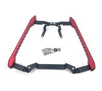 Sangle de siège arrière passager Accoudoir de passager pour siège arrière, support de guidon décoratif, accessoire de moto Convient pour MT03 25 R3 14-23(Red)