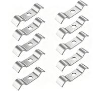 Sangle de support de tuyaux en acier inoxydable - Outil rigide et réglable | Pince de sangle en acier inoxydable, pour montage de plomberie, fixation murale intérieure ou extérieure, eau, maison