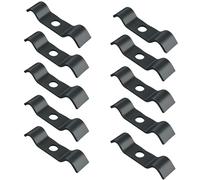 Sangle De Support Pour Conduit | 10 Pièces Outil Rigide Réglable À Usage Intensif,Sangle de Support pour Tuyaux en Acier Inoxydable | Pour La Plomberie Intérieur Et Extérieur Mur Eau Maison Bain Toile