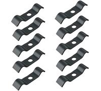 Sangle De Support Rigide Pour Tube - 10 Pièces Outil Réglable Rigide Et Robuste,Collier De Serrage En Acier Inoxydable - Pour La Plomberie Intérieur Et Extérieur Mur Eau Maison Bain Toilettes