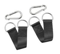 Sangle de suspension d'extérieur avec mousqueton - Grande capacité de charge - Sangle pour hamacs - Pour équipement d'exercice - Balançoire