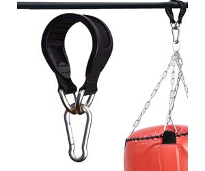 Sangle de suspension pour sac de frappe - Support pour sac de frappe - Sangle de suspension extra résistante | Installation silencieuse pour boxe, montage sur arbre ou plafond, compatible avec poulie