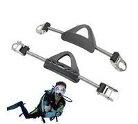 Sangle de Talon à Ressort pour Palmes de plongée sous-Marine,Sangle pour Palmes de plongée - 1 Paire de Sangles à Ressorts en Acier Inoxydable | Sangle d'aileron de Talon avec Boucle à dégagement