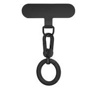 Sangle de téléphone anti-torsion avec crochet rotatif à 360 degrés, clip amovible en acier inoxydable, convient pour un usage quotidien