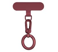 Sangle de téléphone anti-torsion avec crochet rotatif à 360 degrés, clip amovible en acier inoxydable, convient pour un usage quotidien