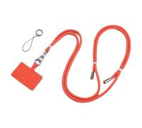 Sangle de téléphone en bandoulière avec lot de 2 patchs - Sangle de cou universelle réglable en nylon, lanière de téléphoe universelle , sangles tressées réglables pour téléphones portables, déta