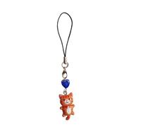 Sangle de téléphone joli breloque de téléphone en forme de cœur et de chat, porte-clés pour femmes et filles, bijoux faits à la main, ornement, à main, accessoire élégant, lanière