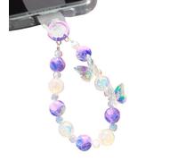 Sangle de téléphone perlée mignonne, perlé en Pendentif de charme de de