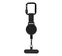 Sangle de téléphone rétractable avec protection antivol intégrée et contrôle précis du cordon, coque en ABS robuste pour une utilisation prolongée dans le monde réel