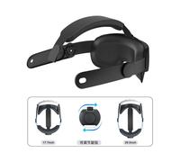 Sangle de tête confortable pour Quest 3, sangle Elite réglable avec rembourrage ergonomique en TPU, durable et offrant une sécurité supérieure