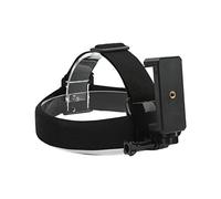 Sangle de Tête de Caméra Réglable Montée sur la Tête, Support de Téléphone Portable, Sangle de Tête de Caméra d'action, pour Le Ski, Le VTT, Le Motocross