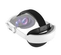 Sangle de Tête - KIWI design - K4 Boost - Compatible Meta Quest 3/3S - Charge DualBoost - Couleur Blanc