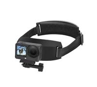 Sangle de tête pour caméra DJI Action 6, bandeau portable et mains libres avec adaptateur à libération rapide, rotation à 360°, enregistrement POV, bandeau réglable pour accessoires de caméra de sport