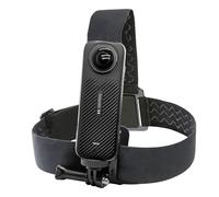Sangle de tête pour Insta 360 X4 X3 X2 X ACE Pro ONE RS R GO 2 3, support de chapeau compatible avec GoPro Hero 12 11 10 9 8 7 Silver White 6 5 4 Session, 3+ Fusion Max, DJI Osmo Action 2 3 4 caméras
