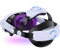 Sangle De Tête Sans Fil Pour Meta Quest 2 - Sangle D'Élite Réglable Avec Batterie Amovible - Accessoire Vr - Support Et Confort Améliorés - Prolonge Le Temps De Jeu Pour Oculus[Z32]