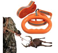 Sangle de traction en forme de cerf - Sangle de traction réfléchissante - Pratique - Corde de remorquage avec poignée ergonomique pour grands animaux