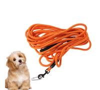 Sangle de Traction pour Chien, Laisse D’entraînement, Chinlon Orange | Chiot et Chien, Ajustement, Ne Blesse Pas le Cou, Style Simple
