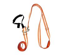 Sangle de traîneau en forme de cerf, équipement d'extérieur orange - Corde de traîneau avec bandes réfléchissantes | pour le camping en plein air, les voyages en terrain accidenté
