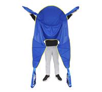 Sangle de Transfert pour Patient à Dossier Ouvert, 227kg Capacité - Harnais Médical en Maille Respirant avec Bretelles Réglables pour Toilettes et Douche, Compatible avec Lève-Personnes