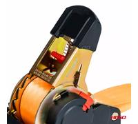 Sangle de transport avec enrouleur automatique 1500kg 50mm 4,5m TYPE J - AMIO 03322