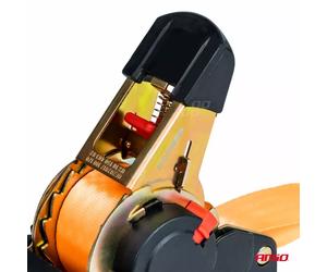 Sangle de transport avec enrouleur automatique 1500kg 50mm 4,5m TYPE J - AMIO 03322