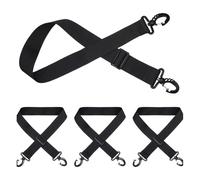 Sangle de transport de ski 4 pièces Sangles de transport en nylon | Support de patins à glace pour randonnée en plein air en hiver, snowboard, ski, voyage de montagne et camping