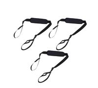Sangle de transport for chaise plage, 3 pièces, robuste, for Scooter, bandoulière réglable for tapis Yoga, pliante pour Tapis de Yoga, Pilates, Exercices(3PCS)
