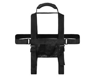 Sangle de transport PC - Nylon 43x37x20cm Ajustable Robuste | Harnais de support de tour de bureau avec poches en filet, ceinture mobile sécurisée pour boîtier d'ordinateur pour la protection du trans