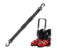 Sangle de transport pour bottes de ski, bandoulière robuste avec sangle renforcée pour transporter confortablement les bottes de ski pendant les voyages et les activités de plein air, soutien fiable
