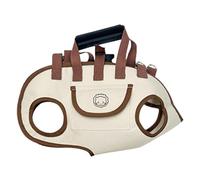Sangle de transport pour chien - Avec poche pour animaux - Sac réglable à dégagement rapide - Sac à dos respirant pour , randonnée, vélo, avion
