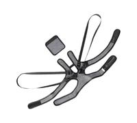 Sangle de transport pour chien - Harnais de transport réglable de 20,3 cm - Tissu de plongée élastique - Aide à porter confortable avec fermeture rapide pour les promenades, les visites vétérinaires