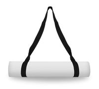 Sangle de Transport pour Tapis de Yoga en Coton Ajustable, Bandoulière Multifonctionnelle pour Toutes Tailles de Tapis, Idéale pour Pilates, Étirements et Fitness, Conception Élastique et Durable