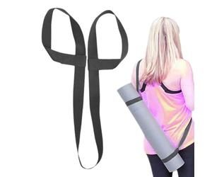 Sangle de transport pour tapis de yoga, sangle d'épaule, bandes élastiques réglables pour transporter votre tapis de yoga