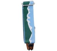 Sangle de Ukulélé Bleue en Nylon Coton ABS pour Concerts | Accessoire Stylé, Protection de Surface, pour Musiciens Débutants, Pratique, Concert Ukulélé, Facile à Porter