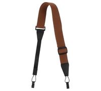Sangle de Ukulélé sans Perçage Réglable pour Baritone, 80 G | Cuir et Tissu, Profil Fin 0,07 Pouce, Boucle de Cou, Crochet Double J, Usage Debout et Cours