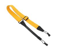 Sangle de Ukulélé sans Perforation, Tissu Léger, Jaune, 1,45 Pouce | Accessoires pour Instruments, Bretelles pour Soprano, Clip en J, Pratique en Studio, Garçon Fille et Étudiants