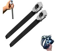 Sangle De Verrouillage Ultra-Résistante, Boucle à Cliquet Métallique Réglable Multifonction Et Sangle Flexible Ultra-Résistante Avec Boucle Métallique, Sangles De Verrouillage(50cm/19.69in,2PCS)