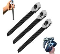Sangle De Verrouillage Ultra-Résistante, Boucle à Cliquet Métallique Réglable Multifonction Et Sangle Flexible Ultra-Résistante Avec Boucle Métallique, Sangles De Verrouillage(50cm/19.69in,3PCS)