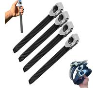 Sangle De Verrouillage Ultra-Résistante, Boucle à Cliquet Métallique Réglable Multifonction Et Sangle Flexible Ultra-Résistante Avec Boucle Métallique, Sangles De Verrouillage(50cm/19.69in,4PCS)