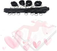 Sangle de yoga, Band Élastique pour Étirement, Ceinture Élastique pour Yoga et Fitness, avec Boucles D26-P328