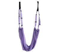 Sangle de yoga, corde aérienne, sangle d'étirement des jambes, sangle en polyester et coton, élastique d'inversion, bande d'exercice pour pilates et gymnastique - AEROGA