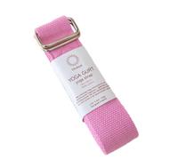 Sangle de yoga Divasya-Yoga 001 Rose 2,5 m x 3,5 cm